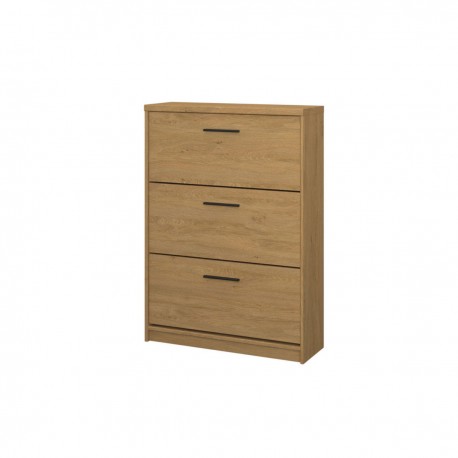 TO-PAVI3K Παπουτσοθήκη Pavi 3K Βελανιδιά 84.3x28.8x118.4cm