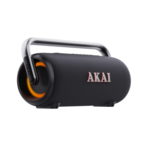 110583-0030 Akai ABTSW-75 Φορητό αδιάβροχο ηχείο Bluetooth με TWS, 60W RMS, 4800mAh