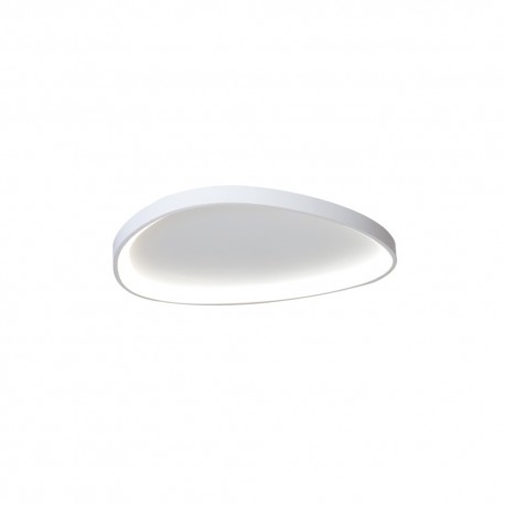 42043-White Inlight Πλαφονιέρα οροφής LED 25W 3CCT από λευκό μέταλλο και ακρυλικό D:61,5x5cm (42043-White)