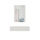 60-19862 PAFOS vanity table ( hanging ) and mirror white/white DIOMMI CAMA-PAFOS-TOALETKA-BI/BI
