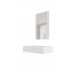 60-19862 PAFOS vanity table ( hanging ) and mirror white/white DIOMMI CAMA-PAFOS-TOALETKA-BI/BI