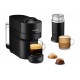 DeLonghi Vertuo Pop ENV90.BAE Aeroccino Liquorice Καφετιέρα Espresso για Kάψουλες Nespresso Vertuo με Αφρογαλιέρα Black