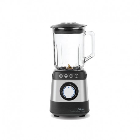 400502 Μπλέντερ PRBL-40502 Primo 1500W 1.8L Titanium Pro 1500  Μαύρο/Inox