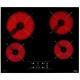 Teka Set HLB 8400FBK Πολυλειτουργικός Φούρνος 71lt & TBC 64010 Κεραμική Εστία Αυτόνομη Μαύρη