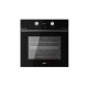 Teka Set HLB 8418P BK Πολυλειτουργικός Πυρολυτικός Φούρνος & TBC 64010 Κεραμική Εστία Αυτόνομη Μαύρη