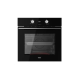 Teka Set HLB 8408 BK Πολυλειτουργικός Φούρνος 71lt & & TBC 64010 Κεραμική Εστία Αυτόνομη Μαύρη