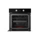 Teka Set HLB 8408 BK Πολυλειτουργικός Φούρνος 71lt & & TBC 64010 Κεραμική Εστία Αυτόνομη Μαύρη
