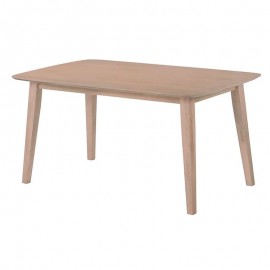 Ε803,5 DOM Τραπέζι Τραπεζαρίας, Mdf Απόχρωση Oak