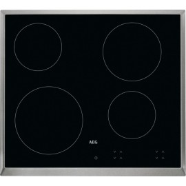 AEG HK624000XB 3000 Κεραμική Εστία με Πλαίσιο Αυτόνομη με Λειτουργία Κλειδώματος 57.6x51.6εκ.
