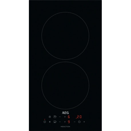 AEG IKB32300CB 3000 Domino Επαγωγική Εστία Αυτόνομη με Λειτουργία Κλειδώματος 29x52εκ.