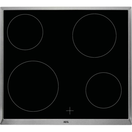 AEG HE604000XB 3000 Κεραμική Εστία με Πλαίσιο μη Αυτόνομη 57.6x51.6εκ.
