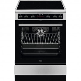 AEG CCB6693APM Κουζίνα 73lt με Κεραμικές Εστίες Π59.6εκ. Inox A+