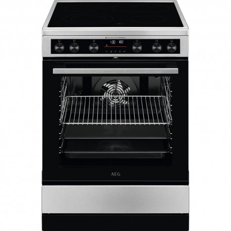 AEG CCB6693APM Κουζίνα 73lt με Κεραμικές Εστίες Π59.6εκ. Inox A+