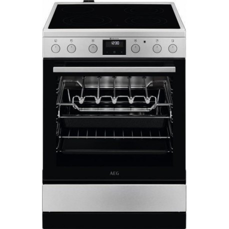AEG CCB6443NBM 5000 Surroundcook Κουζίνα 73lt με Κεραμικές Εστίες Π59.6εκ. Inox A