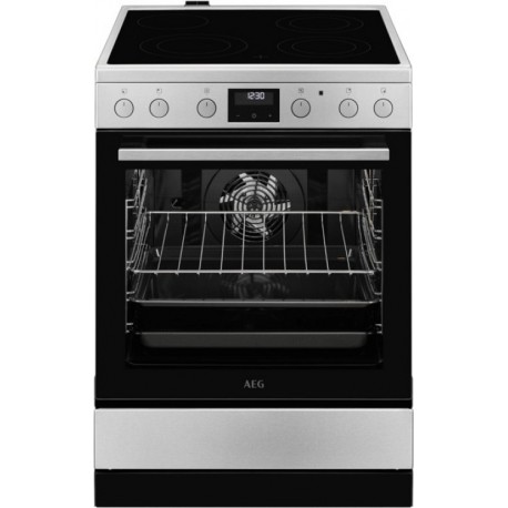 AEG CCB6442OBM 5000 Surroundcook Κουζίνα 73lt με Κεραμικές Εστίες Π59.6εκ. Inox A