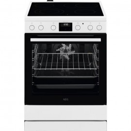 AEG CCB6442NBW 5000 Surroundcook Κουζίνα 73lt με Κεραμικές Εστίες Π59.6εκ. Λευκή A