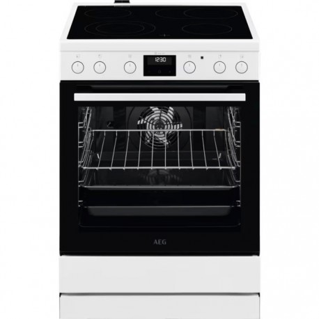 AEG CCB6442NBW 5000 Surroundcook Κουζίνα 73lt με Κεραμικές Εστίες Π59.6εκ. Λευκή A