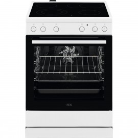AEG CCB6400NBW Κουζίνα 73lt με Κεραμικές Εστίες Π59.6εκ. Λευκή A