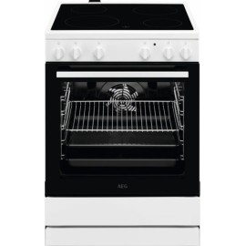 AEG  CCB6200ABW Κουζίνα 73lt με Κεραμικές Εστίες Π59.6εκ. Λευκή A