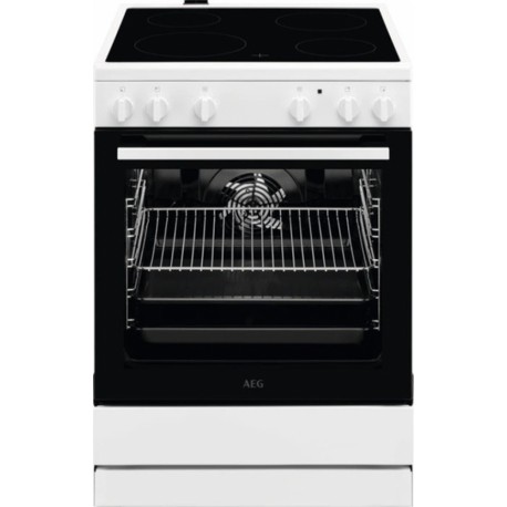 AEG  CCB6200ABW Κουζίνα 73lt με Κεραμικές Εστίες Π59.6εκ. Λευκή A