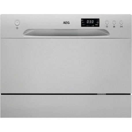 AEG FFB21200CS Πλυντήριο Πιάτων Πάγκου για 6 Σερβίτσια Π55xY43.8εκ. Inox F