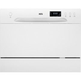 AEG FFB21200CW Πλυντήριο Πιάτων Πάγκου για 6 Σερβίτσια Π55xY43.8εκ. Λευκό F