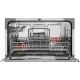 AEG FFB21200CW Πλυντήριο Πιάτων Πάγκου για 6 Σερβίτσια Π55xY43.8εκ. Λευκό F