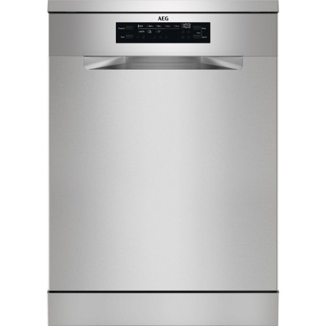 AEG FFB53627ZM Ελεύθερο Πλυντήριο Πιάτων για 13 Σερβίτσια GlassCare Π59.8xY85εκ. Inox D