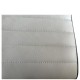 14600200 Σκαμπό Bar ArteLibre ENCANTA Λευκό/Χρώμιο PU/Μέταλλο 41x50x59/94-80/115cm Λευκό/Ασημί