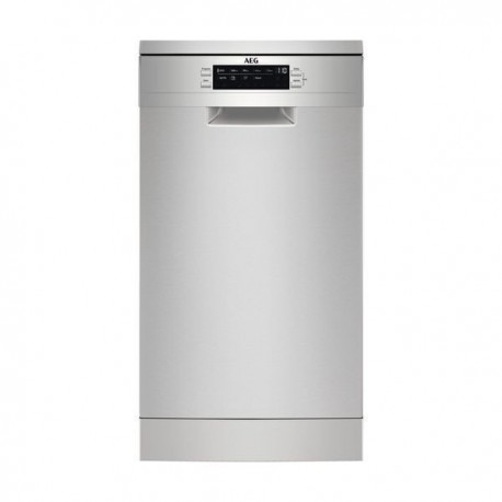 AEG FFB62427ZM Ελεύθερο Πλυντήριο Πιάτων για 9 Σερβίτσια ExtraHygiene Π44.6xY85εκ. Inox E