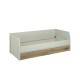 TO-KARIN90 Κρεβάτι Karin Μονό Cashmere-Evoke Oak χωρίς πάτωμα 90x200cm