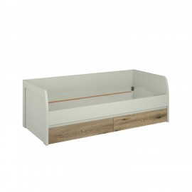 TO-KARIN90 Κρεβάτι Karin Μονό Cashmere-Evoke Oak χωρίς πάτωμα 90x200cm