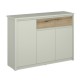 TO-KARINKOM3D1S Μπουφές Karin Cashmere-Evoke Oak 126x36.5x91cm