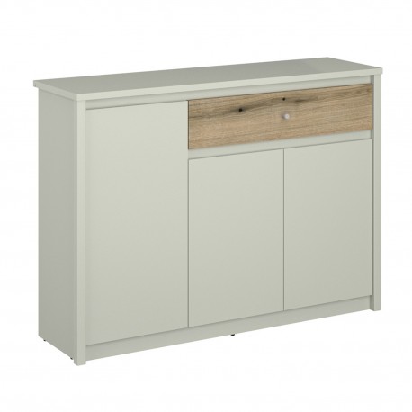 TO-KARINKOM3D1S Μπουφές Karin Cashmere-Evoke Oak 126x36.5x91cm