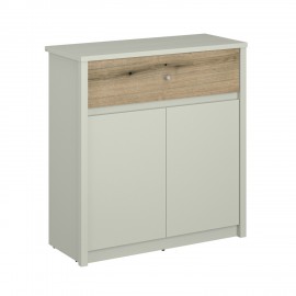 TO-KARINKOM2D1S Μπουφές Karin Cashmere-Evoke Oak 87x36.5x91cm