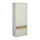 TO-KARINSZF4D1S Ντουλάπα Δίφυλλη Karin Cashmere-Evoke Oak 87x50.5x210.5cm