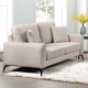 Ε9506,21 TIPO Kαναπές 2Θέσιος Σαλονιού- Καθιστικού, Ύφασμα Μπεζ