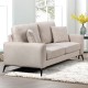 Ε9506,21 TIPO Kαναπές 2Θέσιος Σαλονιού- Καθιστικού, Ύφασμα Μπεζ