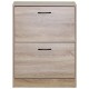 15340017 Παπουτσοθήκη ArteLibre BRANTLEY Δρυς Μοριοσανίδα 60x24x81cm Φυσικό