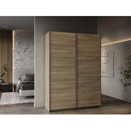 0181.CB05 Ghost ντουλάπα με 2 συρόμενες πόρτες 148x60x203εκ.  Kronberg Oak  Kronberg Oak  148x60εκ. Ύψος : 203εκ