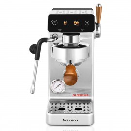 Rohnson R-98300 Suprema Μηχανή Espresso 2700W Ασημί