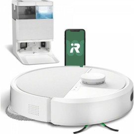 iRobot G185240 Roomba Plus 405 Combo + σταθμός AutoWash (λευκό)