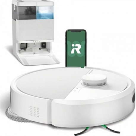 iRobot G185240 Roomba Plus 405 Combo + σταθμός AutoWash (λευκό)