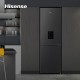 Hisense RB390N4WBE Ψυγειοκαταψύκτης 304lt Total NoFrost Υ186xΠ59.5xΒ58.9εκ. Μαύρος E