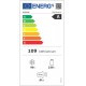 Hisense RB440N4ACA Ψυγειοκαταψύκτης 109lt Full No Frost Υ201.7xΠ59.5xΒ57.9cm Inox A
