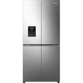 Hisense RQ5P470SMIE Ψυγείο Ντουλάπα 460lt No Frost Υ178.5xΠ79.4xΒ69.8cm Inox E