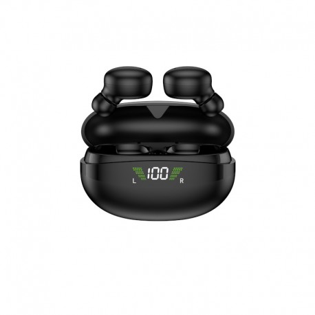 110591-0013 Akai BTE-J350 Ασύρματα in-ear ακουστικά με ψηφιακή οθόνη LED, Bluetooth και Handsfree
