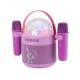 110583-0038 AKAI JoyBox Kids – Karaoke Ηχείο με 2 Ασύρματα Μικρόφωνα & RGB LED