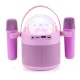 110583-0038 AKAI JoyBox Kids – Karaoke Ηχείο με 2 Ασύρματα Μικρόφωνα & RGB LED