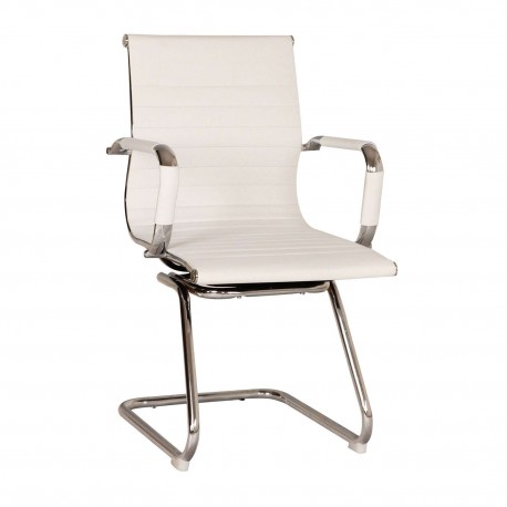 500-010 Καρέκλα Γραφείου Sienna Λευκό 55 x 60 x 90 55x60x90 εκ.